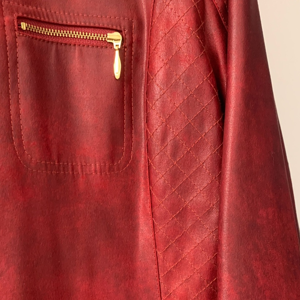 Chico's Red Jacket - Picture 4 of 5